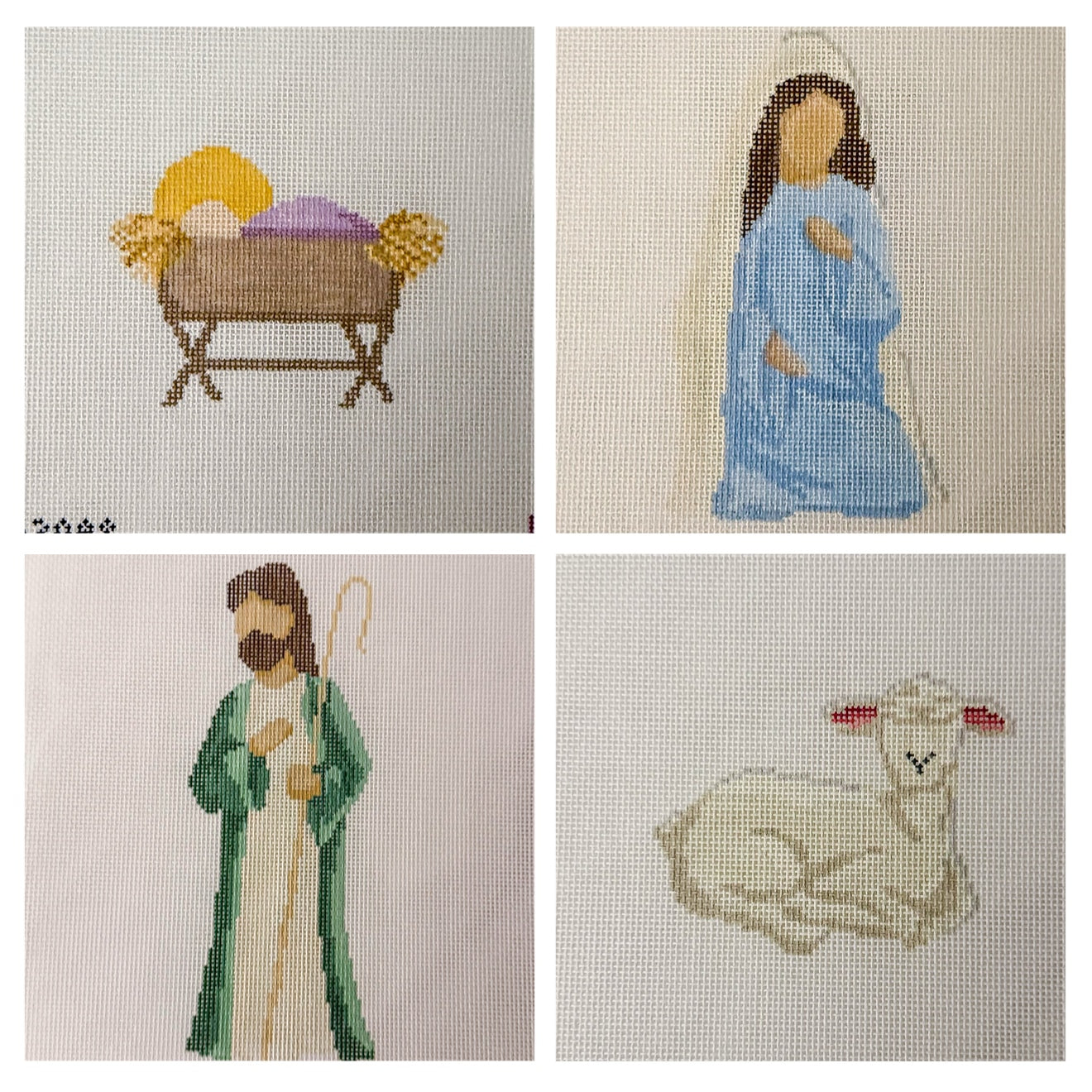 12 Canvas Nativity Bundle