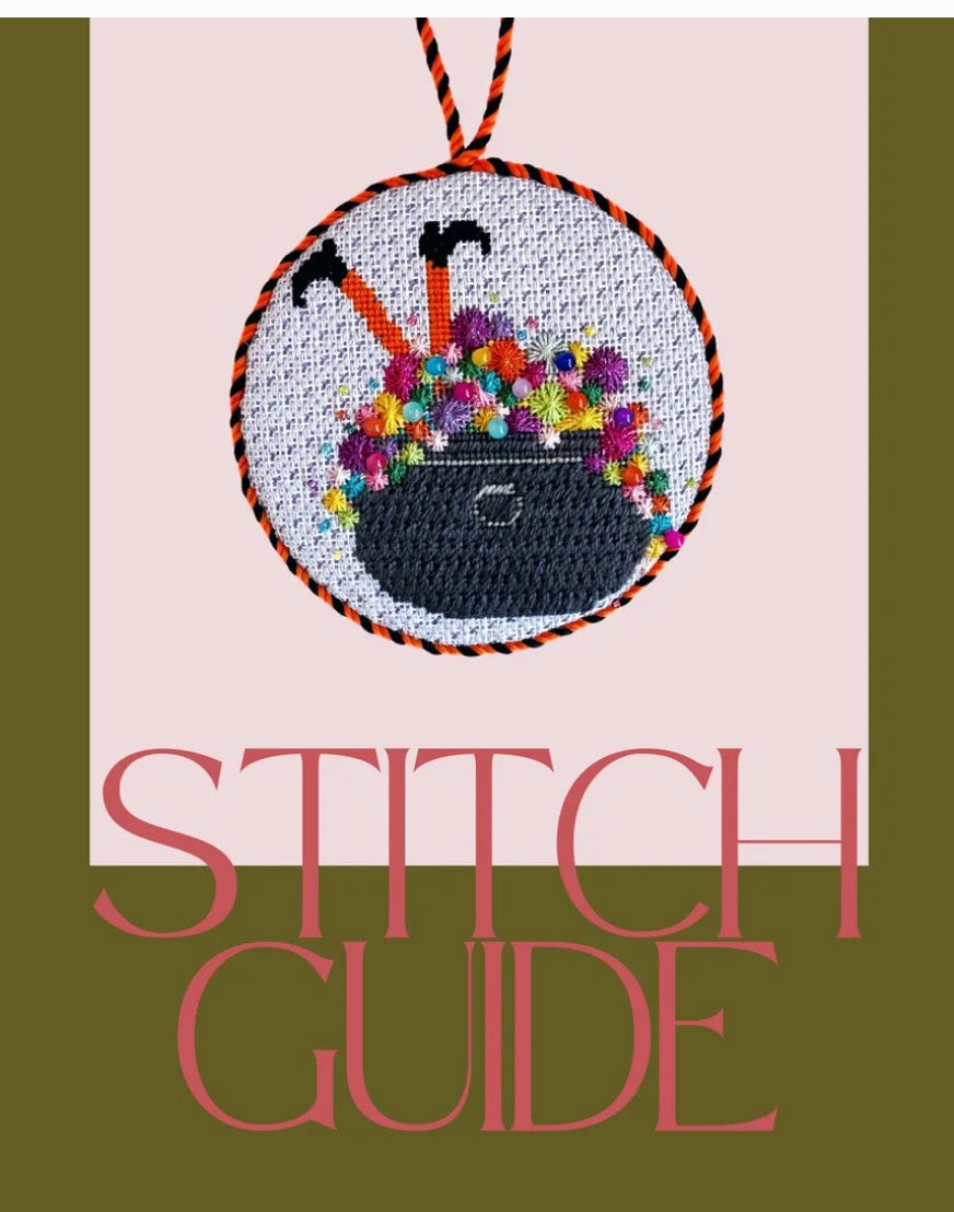 Colorful Bubble Cauldron with Stitch Guide