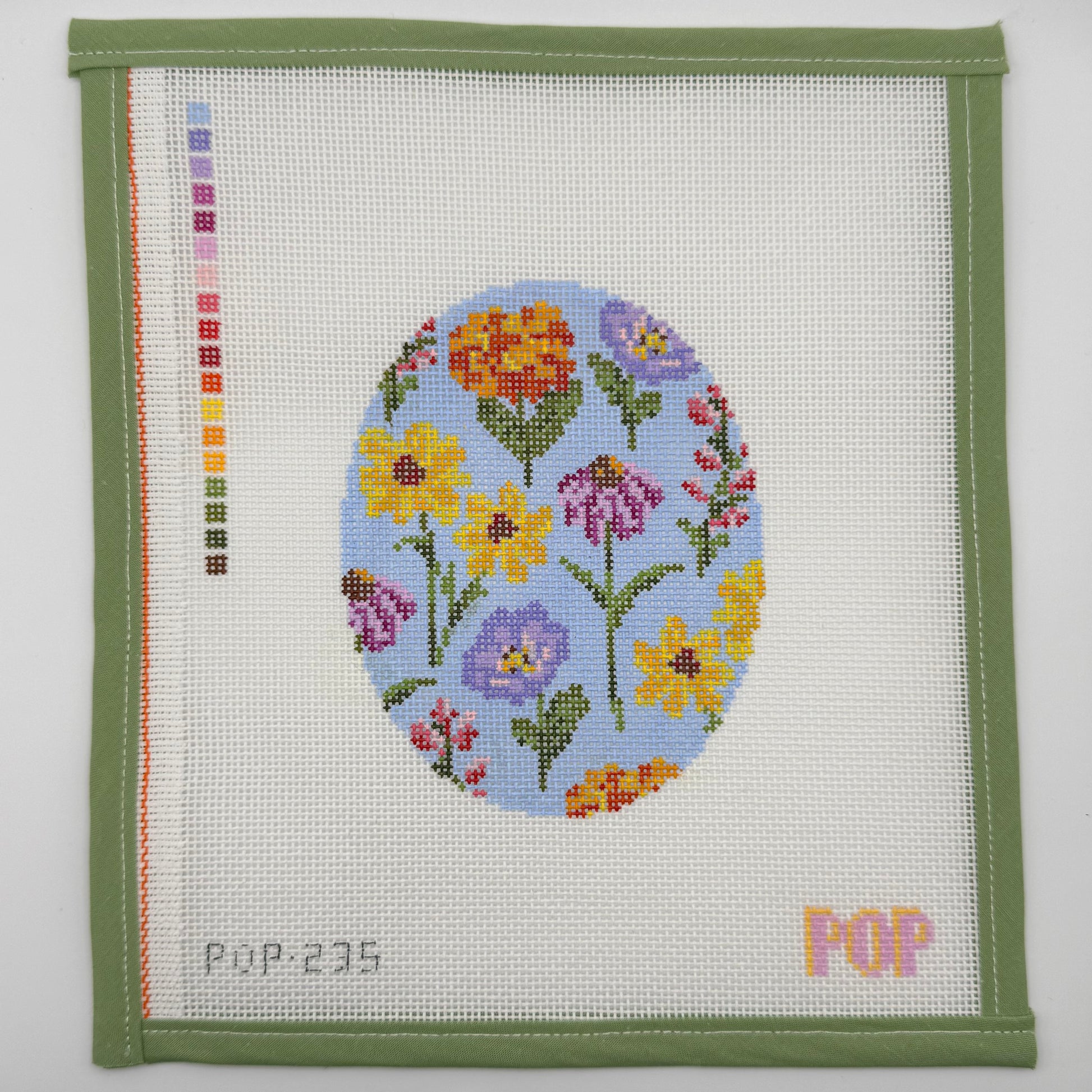 Texas Floral Oval
