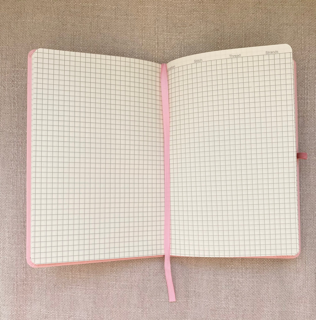 Stitching Journal, pink