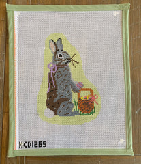 Easter bunny at work