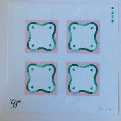 Palm Beach Squiggle Coasters x4