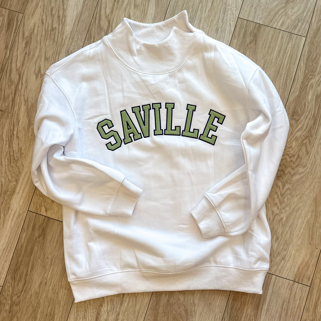 Saville Mock Neck Sweatshirt