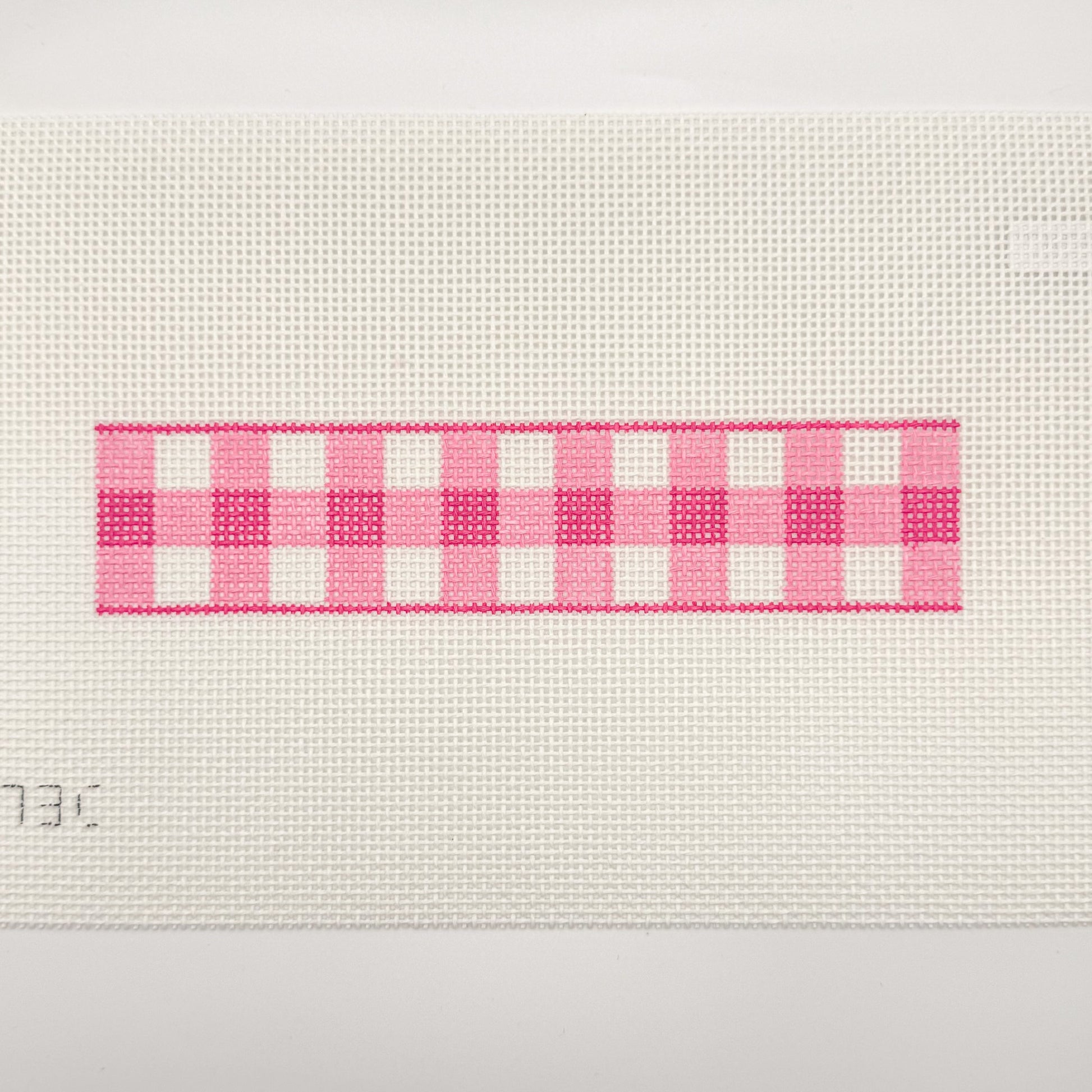 Gingham Fob - Pink