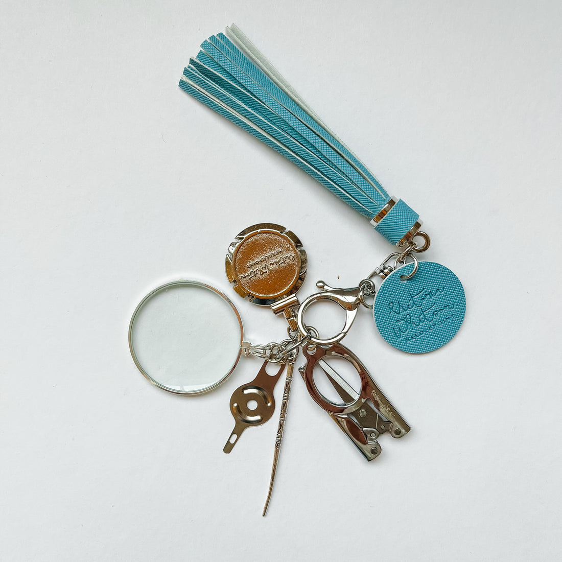 Tassels with travel tools