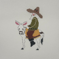 Santa - on Burro