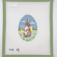 Rabbit with Egg Basket