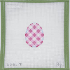 Light Pink Gingham Mini Egg
