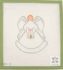 Angel with Butterfly with Stitch Guide