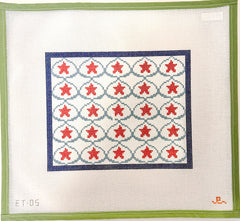Patriotic Pattern Canvas